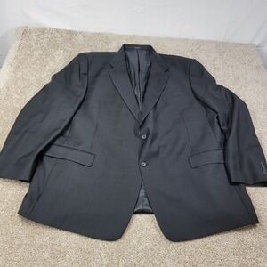 Hart Schaffner Marx Edwards Michigan Men's Size 50R Gray Blazer Coat Jacket